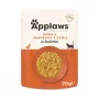 Applaws pechuga de pollo con calabaza en caldo, comida húmeda para gatos, 70 g