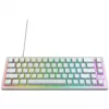 Teclado compacto CHERRY K5V2 gaming USB QWERTY inglés Blanco 67 teclas RGB LED