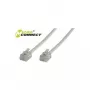 Cable de teléfono Microconnect MPK110 10 m blanco