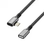 Cable USB 3.2 Gen1 a conector hembra USB-C, PD, 2 m