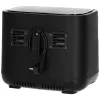 Freidora de aire Severin FR 2453 Double 3,25 L 2850 W negro plata