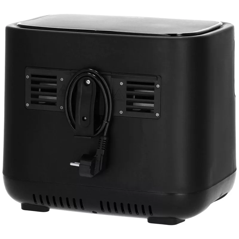 Freidora de aire Severin FR 2453 Double 3,25 L 2850 W negro plata