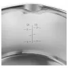 ZWILLING set de ollas de acero inoxidable SIMPLIFY 5 pzas. – apto para lavavajillas y horno, tapas de cristal, apto para vitrocerámica