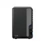 Synology DS225+ 2 Bahías NAS Sobremesa Intel® Celeron® J4125 2 GB DDR4 Synology DSM Negro – solo Synology HDD