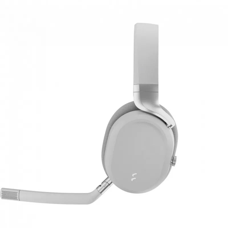 Auriculares Fractal Design Scape con cable e inalámbricos diadema música base de carga gris