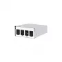 METZ CONNECT BTR E-DAT modul - Caja de instalación superficie de red - Blanco puro, RAL 9010 - 4 puertos - para P/N: 1308990111-I (130861-0402-E)