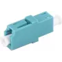 Adaptador de fibra óptica S/CONN LC/LC 07-60002 color aqua monomodo