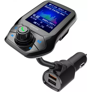Transmisor FM para coche Sencor SWM 5858 BT, Bluetooth, MP3, USB, microSD