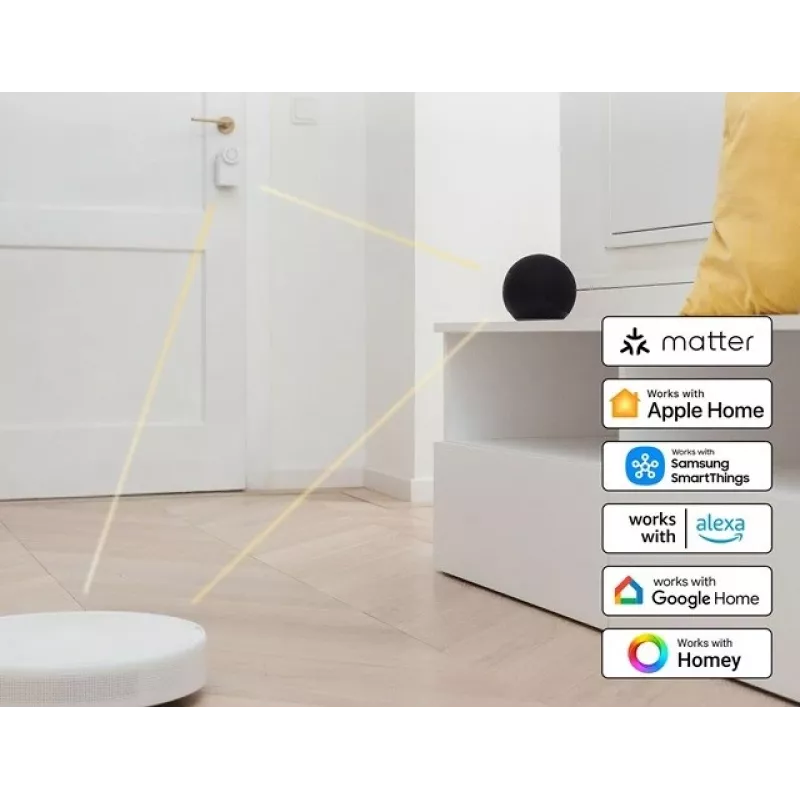 Nuki Smart Lock Go (2025) 221148 cerradura inteligente para puerta, Bluetooth, Wi-Fi y Matter