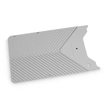 Backplate EK Water Blocks aluminio plata