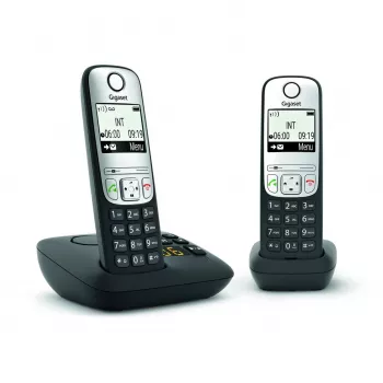 Teléfono inalámbrico Gigaset A690 A Duo negro