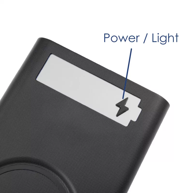Akyga AK-BC-05 Carcasa para power bank 37000 mAh, 12x 18650, 22,5W, Qi, USB-C, 2x USB-A, Lightning