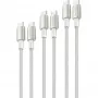 Cable USB-C a USB-C 4smarts PremiumCord 100W 3 m blanco - 3 m - USB C - USB C - USB 2.0 - 0,48 Gbit/s - blanco