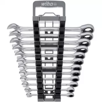 Juego de llaves de estrella Wiha 44665 — 13 piezas, métricas 8–19 mm