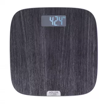 Báscula de baño Adler AD 8192 — peso máx. 180 kg, precisión 100 g, gris