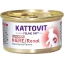 KATTOVIT Feline Diet Riñón/Renal Cordero - Alimento húmedo para gatos - 85g