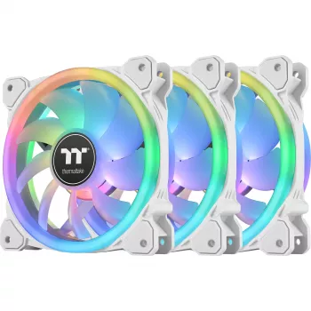 Thermaltake SWAFAN 14 ARGB 140mm Reverse Blade Blanco pack de 3