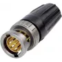 Neutrik conector macho BNC, recto, 75 Ω, 1 ud. (NBNC75BLP9X)
