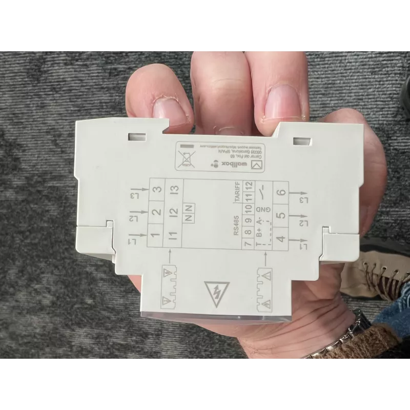 Wallbox | medidor de potencia (trifásico hasta 65A / Carlo Gavazzi / EM340 / Carlo Gavazzi)
