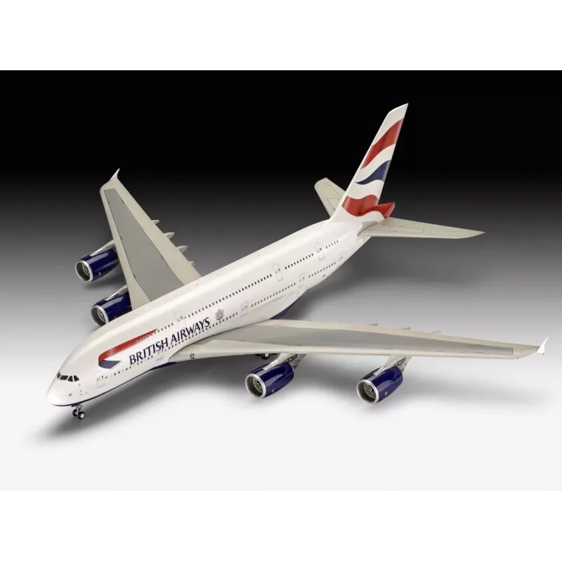 Revell 03922 Airbus A380-800 British Airways kit de maqueta de plástico, 1:144