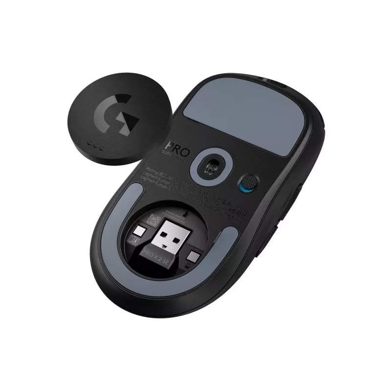 Ratón Logitech G PRO X SUPERLIGHT 2 SE - Gaming - Inalámbrico - Negro