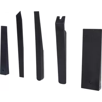 Juego de cuñas de plástico ks tools 911.8160, resistente a impactos, 5 uds.