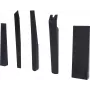 Juego de cuñas de plástico ks tools 911.8160, resistente a impactos, 5 uds.