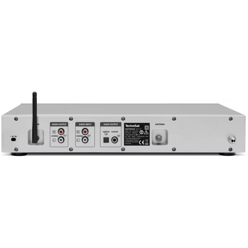TechniSat Digitradio 143 CD radio, conectividad USB