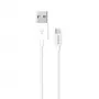 Cable USB SAVIO CL-124 USB 2.0, USB A a Micro-USB B, 2 m, blanco
