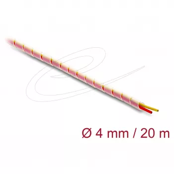 Funda para cables DELOCK 19012 transparente, longitud 20 m, diámetro interior 2 mm, diámetro exterior 4 mm, temperatura -40–200 °C