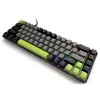 Teclado mecánico MEDIA-TECH MT1260 Red Core MX60, factor de forma 60%, interruptores CHERRY MX Red, iluminación RGB, USB, verde
