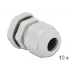 Prensaestopas DeLOCK 60197 gris plástico 10 uds.