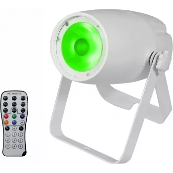 Foco LED EUROLITE PST-10 QCL 10W RGBW – foco compacto de escenario/estudio con salida de color completo