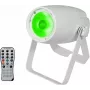 Foco LED EUROLITE PST-10 QCL 10W RGBW – foco compacto de escenario/estudio con salida de color completo