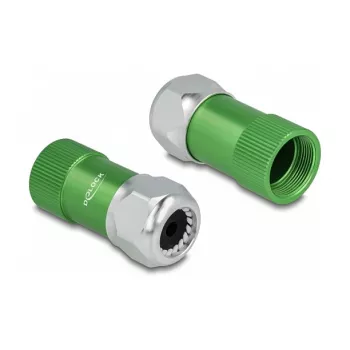 Prensaestopas DeLOCK 6,4 mm aluminio IP67 alivio de tracción impermeable