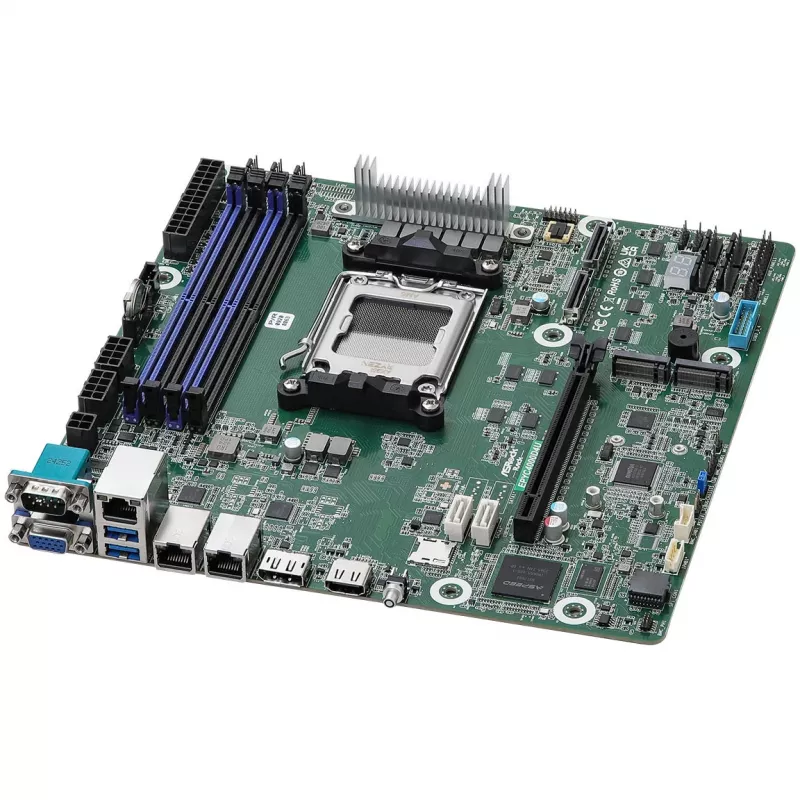 Placa base ASRock EPYC4000D4U KNOLL3 X300 Micro ATX Socket AM5 DDR5 4 DIMM 48GB SATA III Gigabit LAN