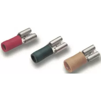 Cimco 180256 terminal plano hembra aislado 0,5-1 / 4,8x0,8, 100 uds.