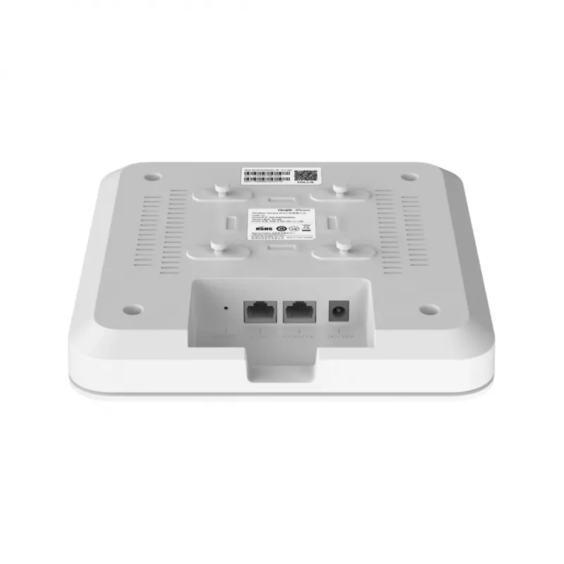 Ruijie Reyee RG-RAP2200(E) punto de acceso inalámbrico, WiFi 5 AC1276, doble banda 2,4/5 GHz, 2x GbE, entrada PoE, montaje en techo para interior, Mesh