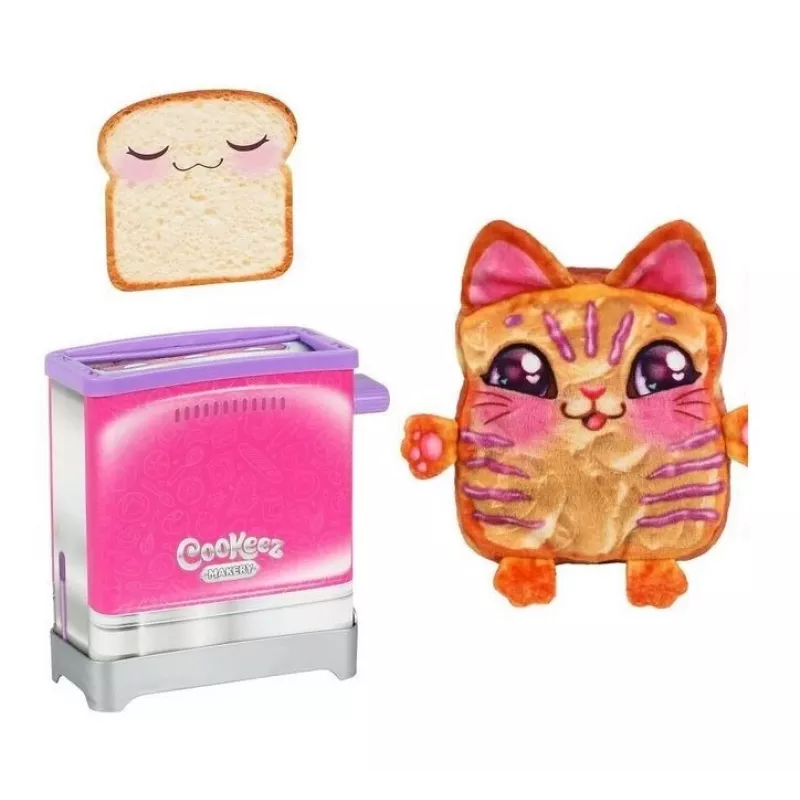 Peluche aromático tostada Cookeez Makery juguete de Cobi MO-23522, peluche con aroma