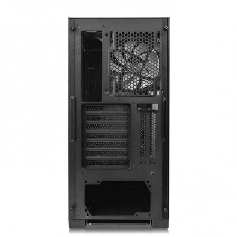 Caja de PC Thermaltake H550 TG ARGB Midi-Tower negra, gris
