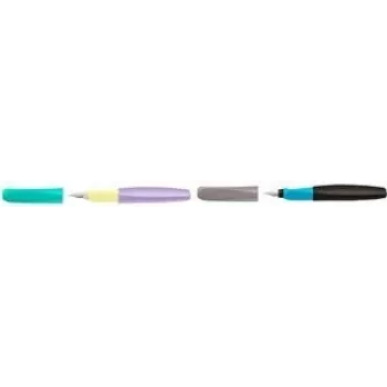 Pelikan estilográfica Twist M Color Blocking dark (300010112)
