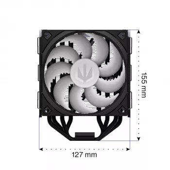 Endorfa Fera 5 negro ARGB disipador CPU