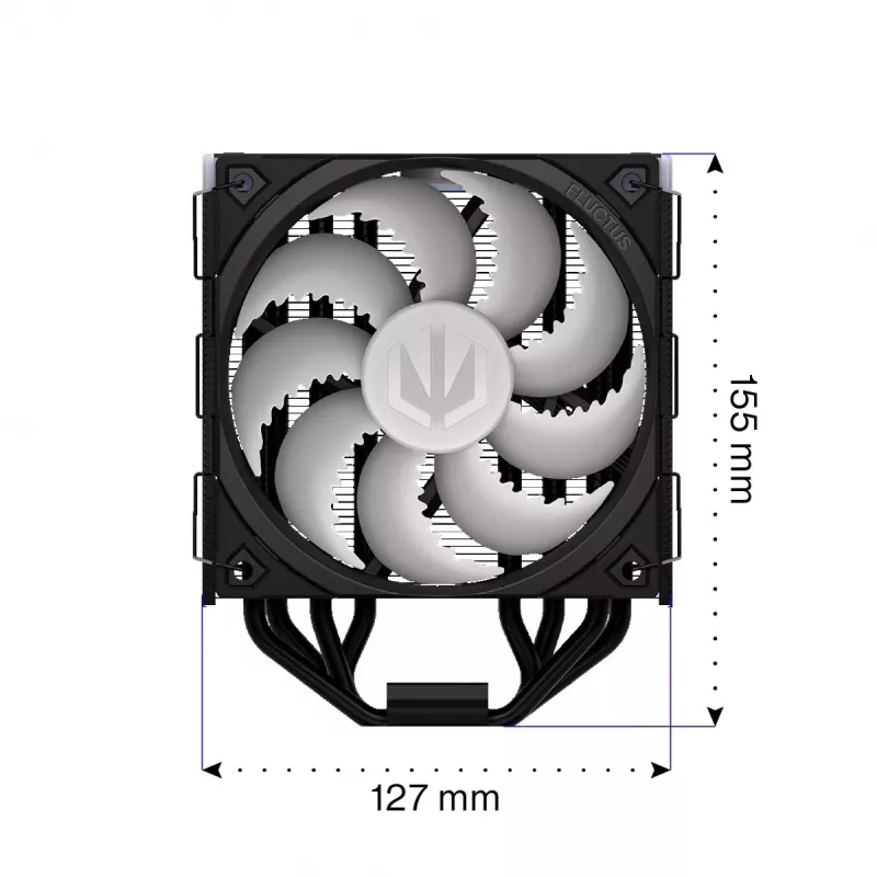 Endorfa Fera 5 negro ARGB disipador CPU