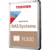 Toshiba N300 NAS - disco duro - 18 TB - interno - 3.5 (8.9 cm) - SATA 6Gb/s - 7200 rpm - búfer: 512 MB