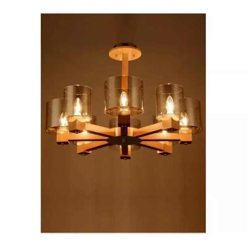 WOOX R5141 Bombilla LED filamento Smart Candle C37, Wi-Fi, E14, 4,9W, 470 lm, blanco cálido 2700K
