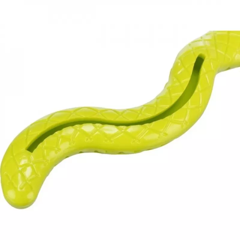 Trixie 34931 Snack-Snake juguete para perros, TPR, 27 cm