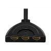 LogiLink - Divisor/conmutador de vídeo/audio - 3 x HDMI - Sobremesa