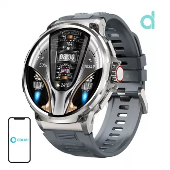 Smartwatch Colmi V69 plateado