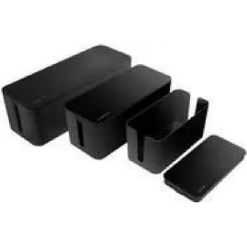 Caja para cables LogiLink, 3 tamaños, negro (KAB0077)