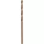 Bosch 2 608 585 875 PRO Stainless Steel HSS-Co brocas helicoidales, Ø 2,5 mm, longitud de trabajo 30 mm, vástago cilíndrico, 10 uds.